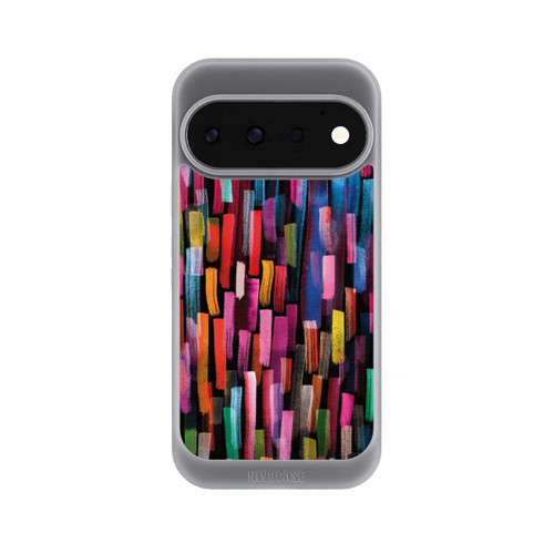 Google Pixel 11 Pro NIVOcore Coups De Pinceaux Colorés Noir