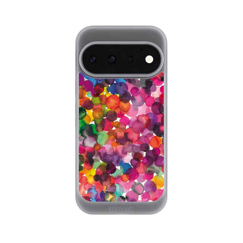 Pixel 11 Pro NIVOcore Überlappende Aquarellpunkte