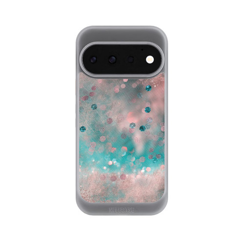 Google Pixel 11 Pro NIVOcore Türkis-glamouröser Glitzerlook