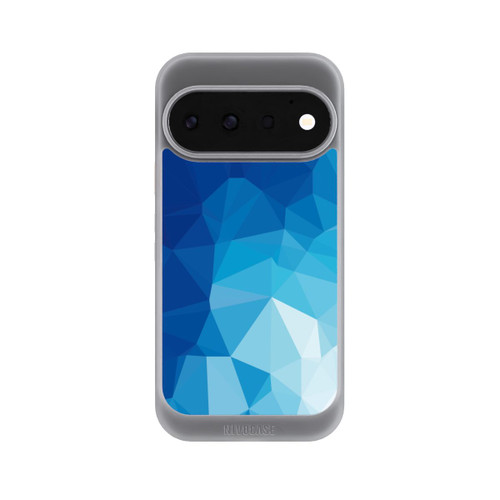 Google Pixel 11 Pro NIVOcore Mosaïque Polygonale Bleue