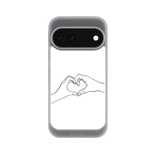 Google Pixel 11 Pro NIVOcore Herz Hände Line Art