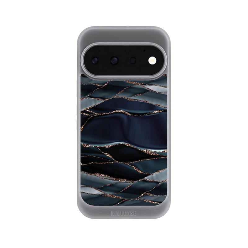 Pixel 11 Pro NIVOcore Rayures Gris Foncé Look Doré