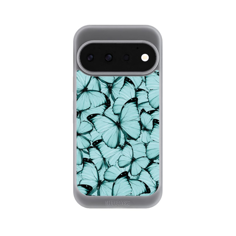 Pixel 11 Pro NIVOcore Teal Schmetterlinge