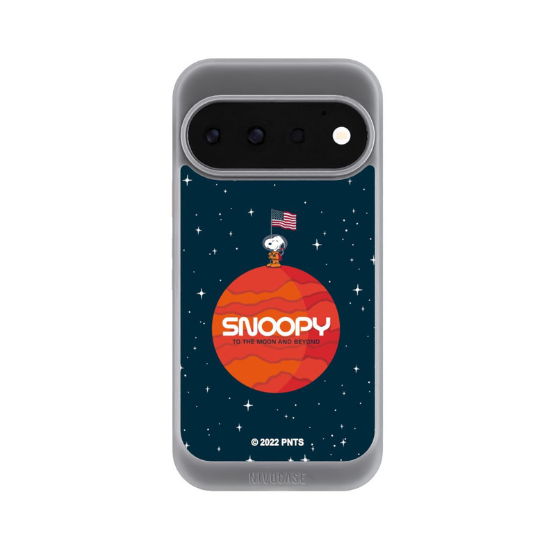 Pixel 11 Pro NIVOcore Snoopy Weltraumreisender Orange