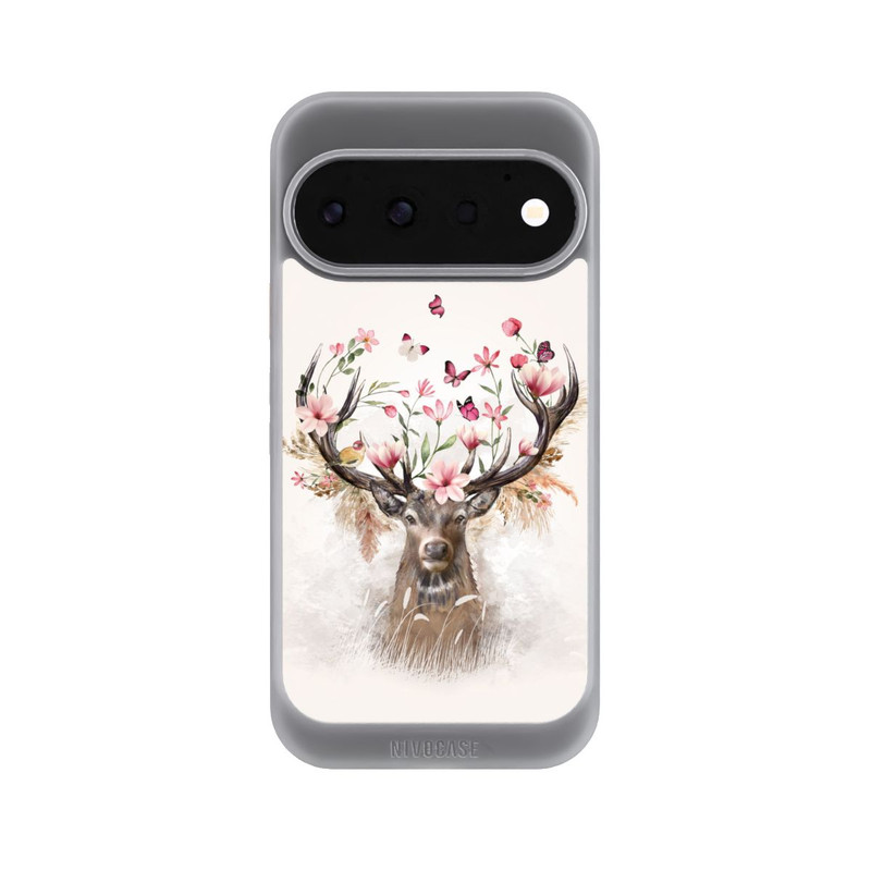 Pixel 11 Pro NIVOcore Hirsch Blumen Geweih