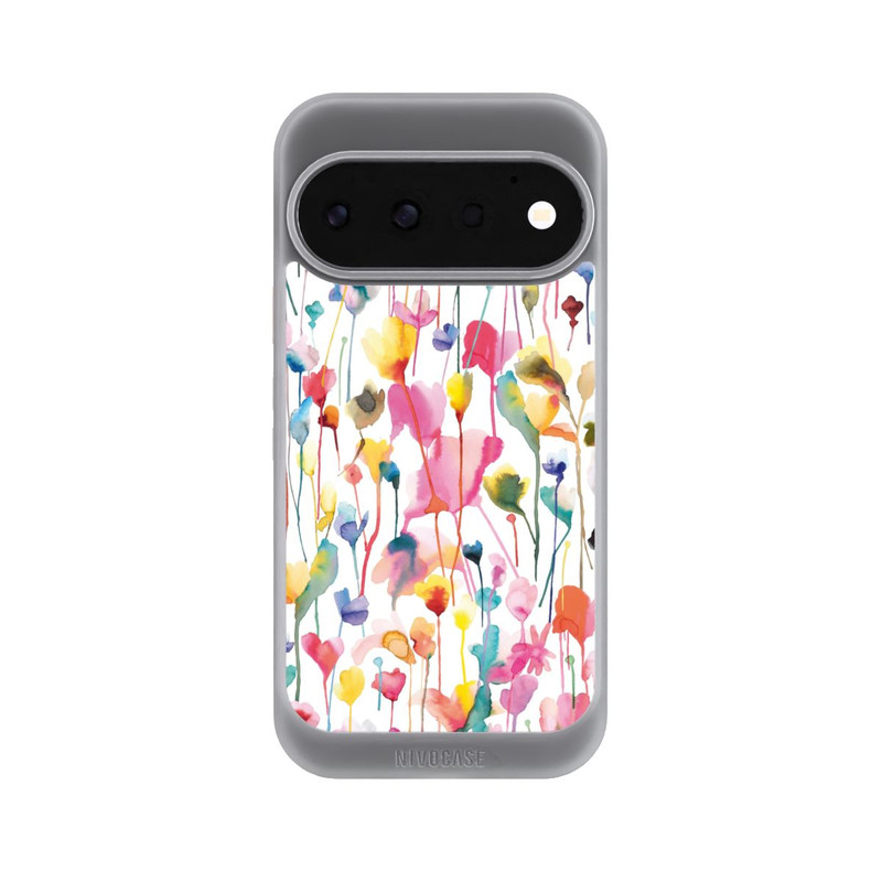 Pixel 11 Pro NIVOcore Aquarell Wildblumen bunt