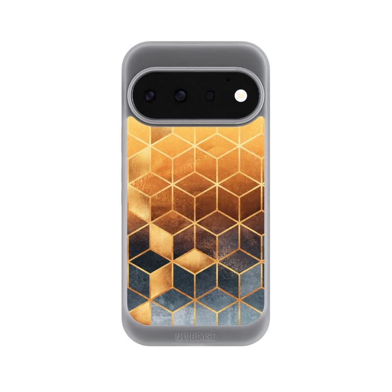 Pixel 11 Pro NIVOcore Würfel goldener Farbverlauf