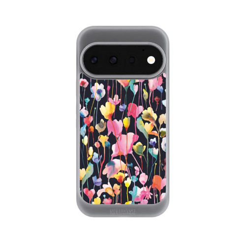 Google Pixel 11 Pro NIVOcore Fleurs sauvages Noir