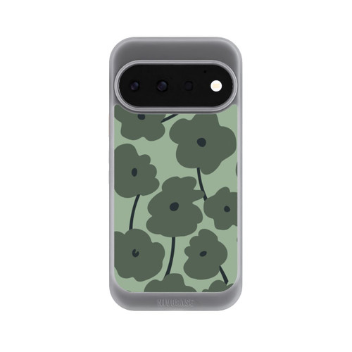 Google Pixel 11 Pro NIVOcore Fleurs Minimalistes Vertes