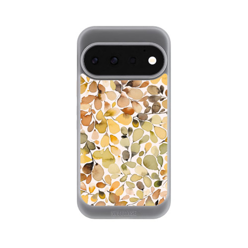 Google Pixel 11 Pro NIVOcore Eucalyptus Watercolor Leaves Brown Autumn