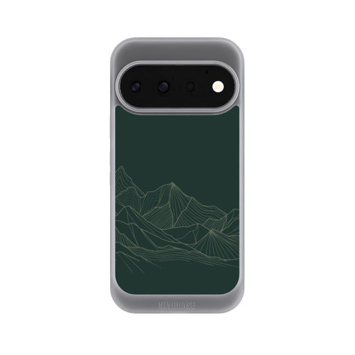 Google Pixel 11 Pro NIVOcore Berg Line Art Grün