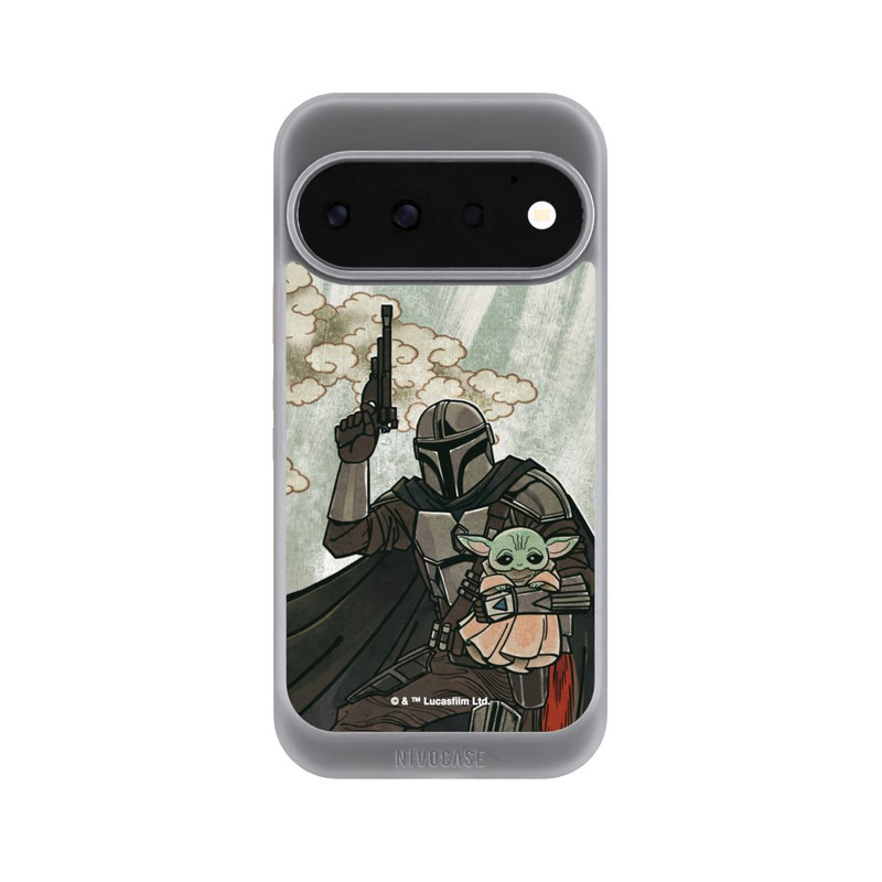 Pixel 11 Pro NIVOcore Mandalorian and Child style japonais