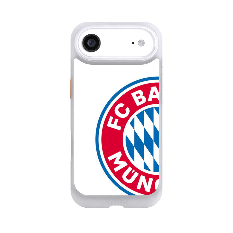 iPhone Air NIVOcore Großes FCB Logo Weiß