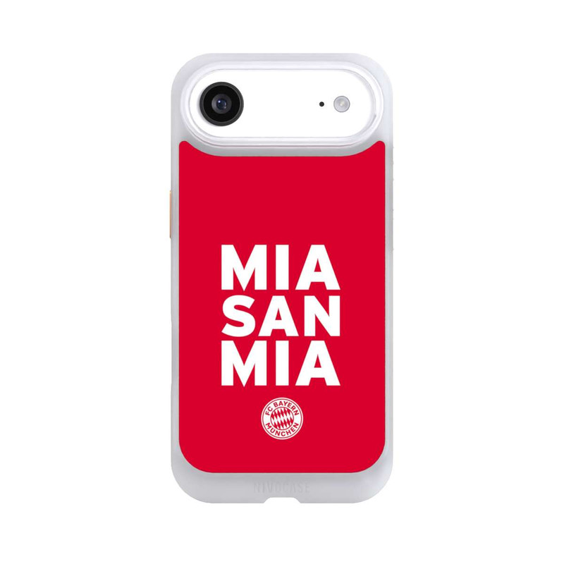 iPhone Air NIVOcore Mia San Mia FCB red