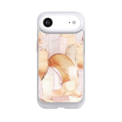 Apple iPhone Air NIVOcore White/Gold Brush Pattern