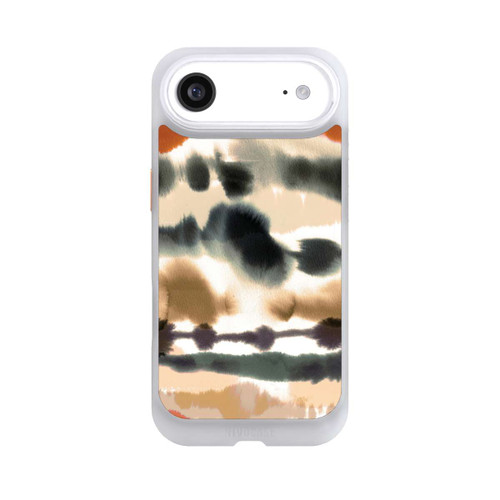 Apple iPhone Air NIVOcore Soft Nautical Watercolor Lines Orange