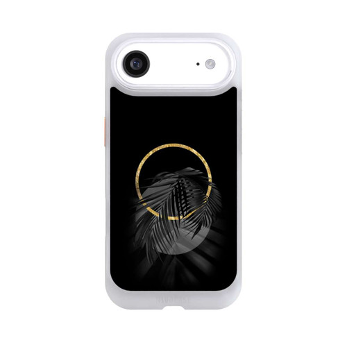 Apple iPhone Air NIVOcore Black Tropical Leaf