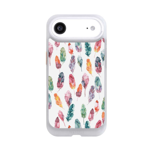 Apple iPhone Air NIVOcore Boho Watercolor Feathers