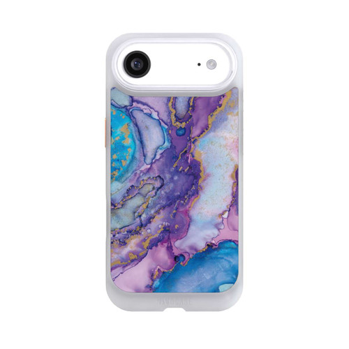 Apple iPhone Air NIVOcore Purple und Blue Swirl Ink