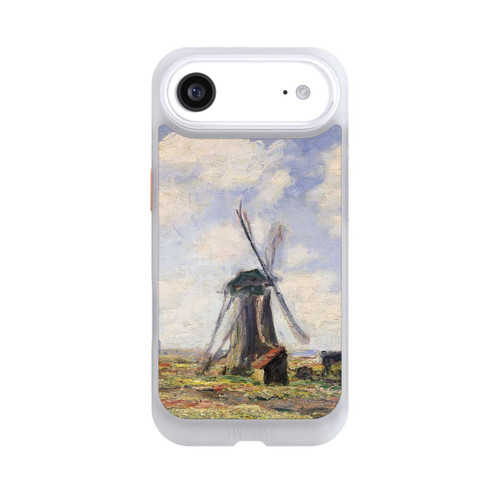 Apple iPhone Air NIVOcore Tulip Fields with the Rijnsburg Windmil by Claude Monet