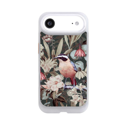 Apple iPhone Air NIVOcore Orange Bird in Vintage Flower Pattern