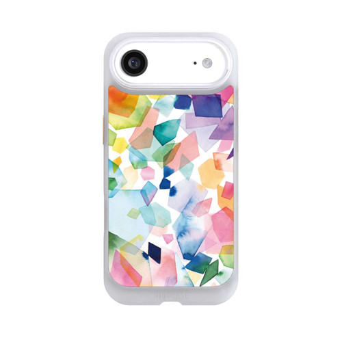 Apple iPhone Air NIVOcore Colorful Watercolor Gems Diamonds