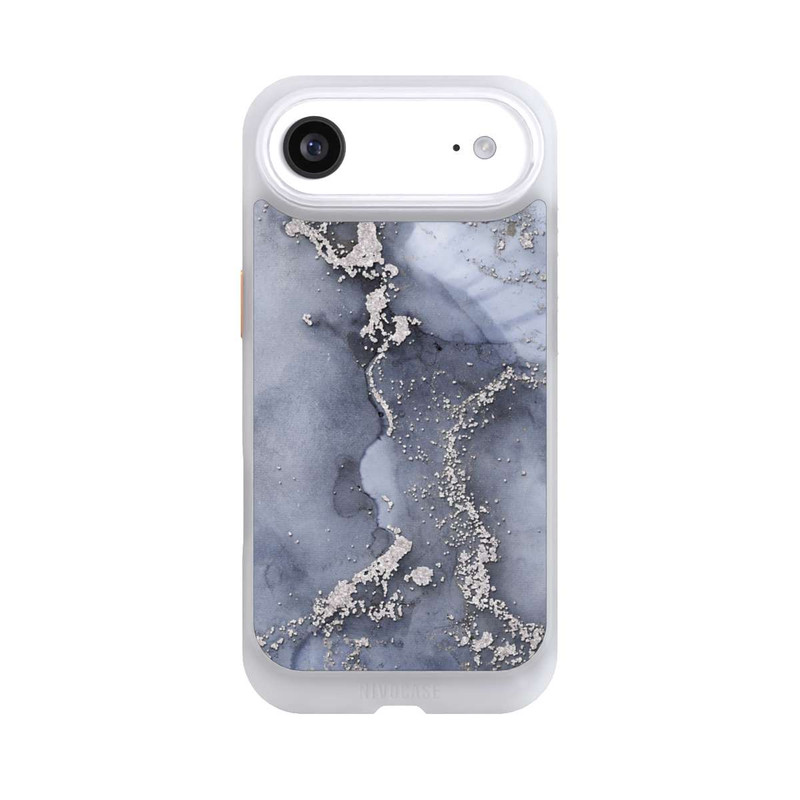 iPhone Air NIVOcore Ink Blue Silver