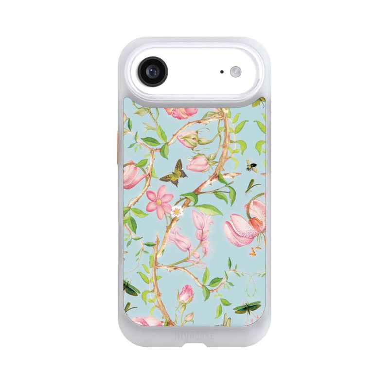 iPhone Air NIVOcore Vintage Botanic Flowers Blue