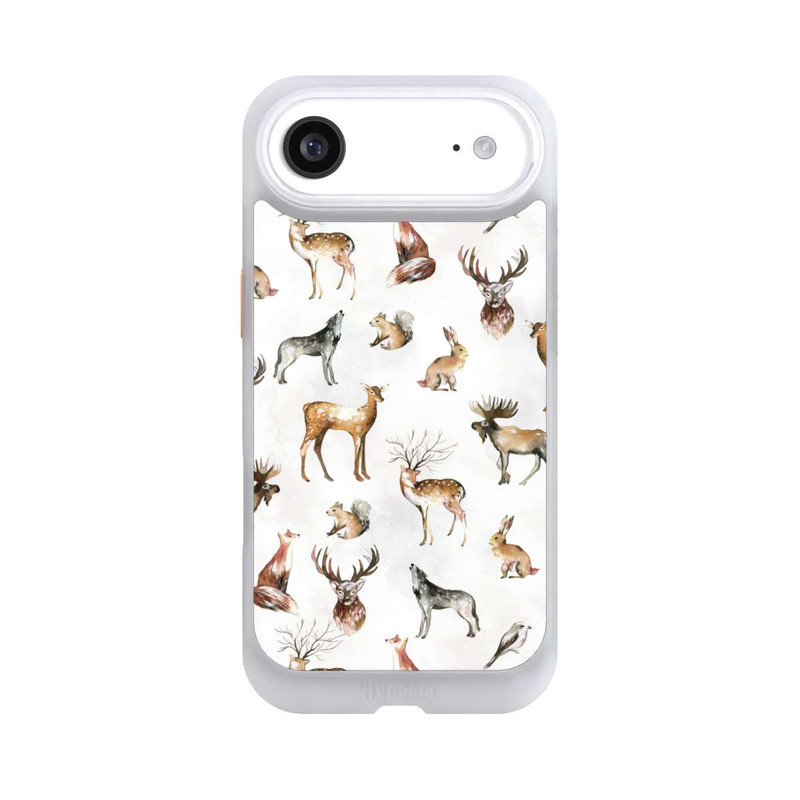 iPhone Air NIVOcore Woodland Winter Animals