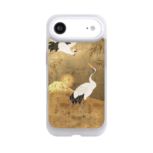 Apple iPhone Air NIVOcore Cranes Gold Japan 1