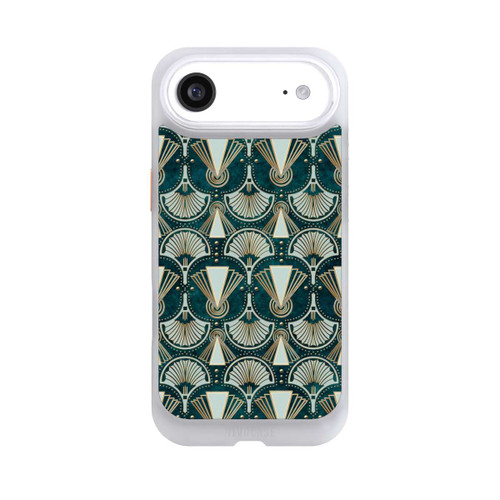 Apple iPhone Air NIVOcore Art Deco Green Pattern