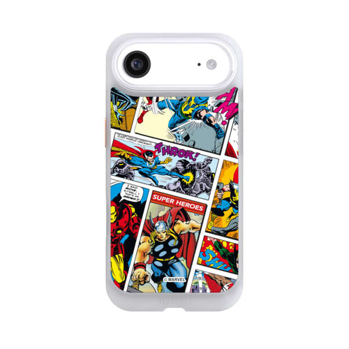 Apple iPhone Air NIVOcore Marvel Retro Comic Blue