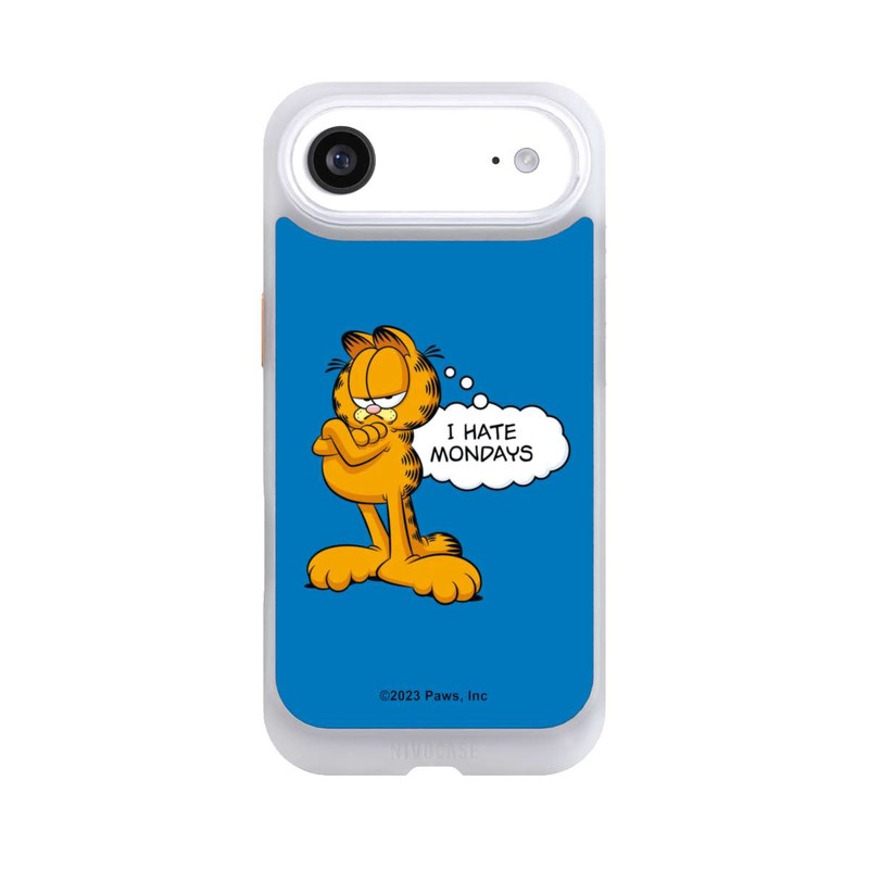 iPhone Air NIVOcore Garfield I Hate Mondays Blau