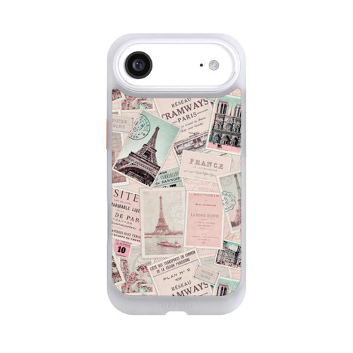 Apple iPhone Air NIVOcore Vintage Paris Postcards Pattern