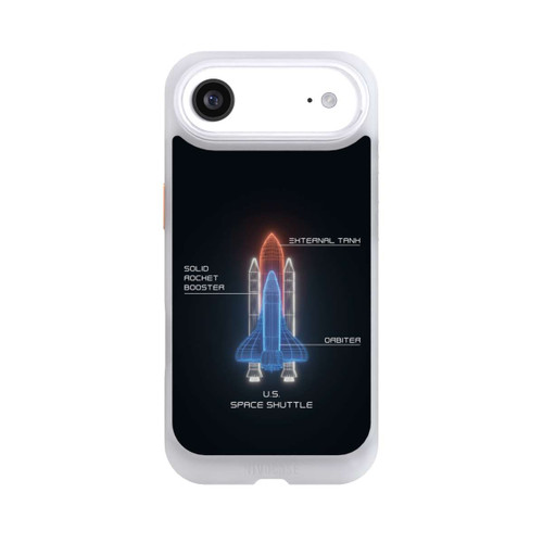 Apple iPhone Air NIVOcore Space Shuttle Wireframe