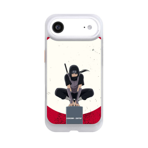 Apple iPhone Air NIVOcore Itachi Uchiha symbol red background