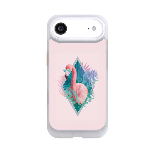 Apple iPhone Air NIVOcore Tropical Leaves Flamingo