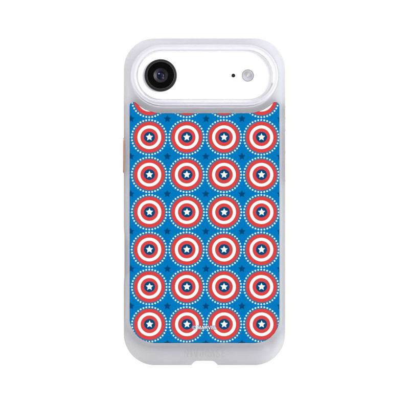 iPhone Air NIVOcore Captain American Shield Pattern