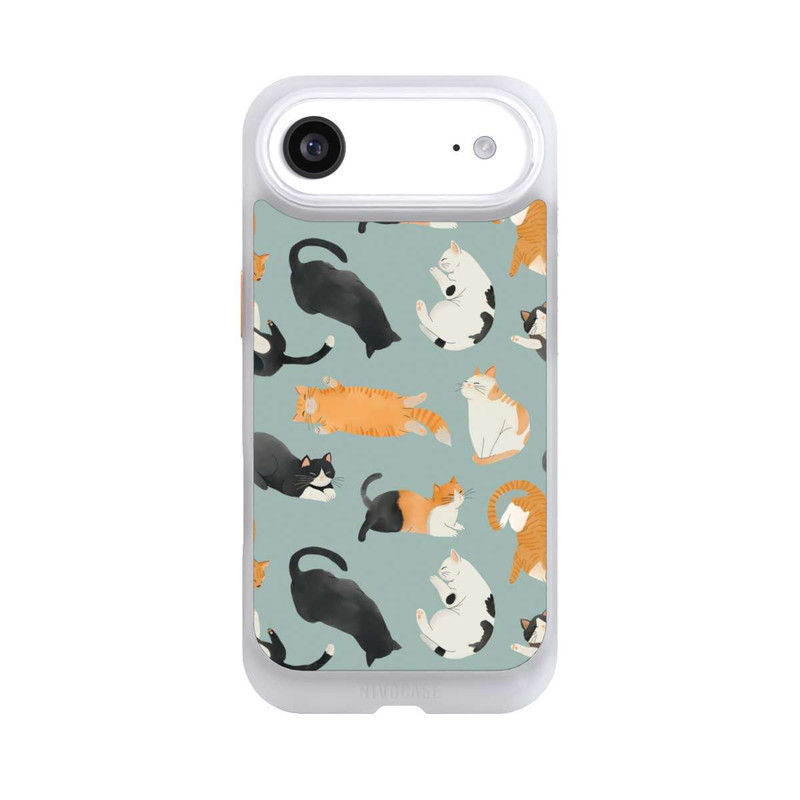 iPhone Air NIVOcore Cats Pattern