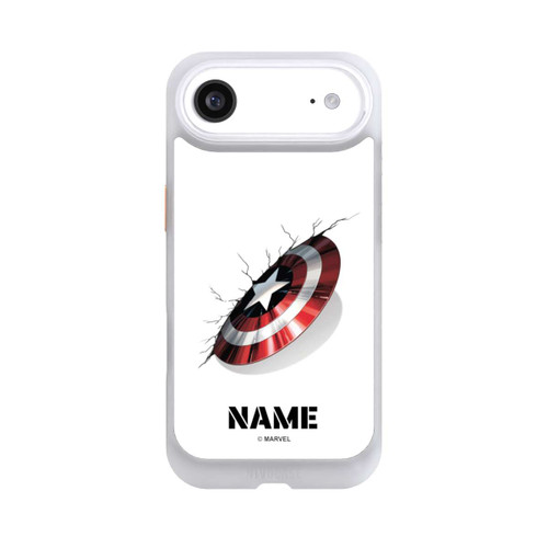 Apple iPhone Air NIVOcore Captain America Shield Personalisierbar