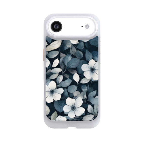 Apple iPhone Air NIVOcore Blaue Negativblumen mit KI