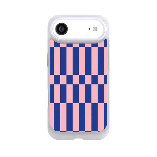 Apple iPhone Air NIVOcore Checked Abstract Bold Electric Blue and Pink Color Block