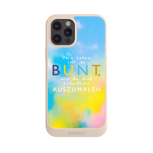 Apple iPhone 12 Pro NIVOcore Das Leben ist Bunt