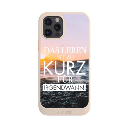 Apple iPhone 12 Pro NIVOcore Leben zu Kurz für Irgendwann