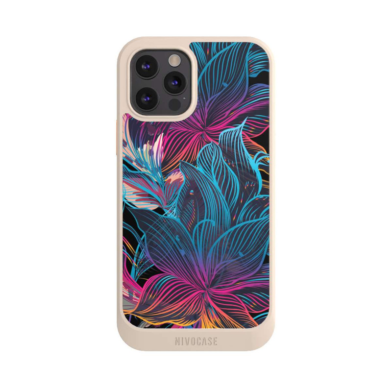 iPhone 12 Pro NIVOcore Neon Flower Power