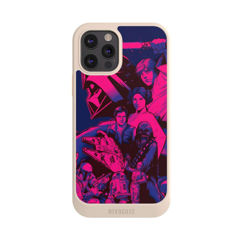 iPhone 12 Pro NIVOcore StarWars Charaktere - Ultraviolet