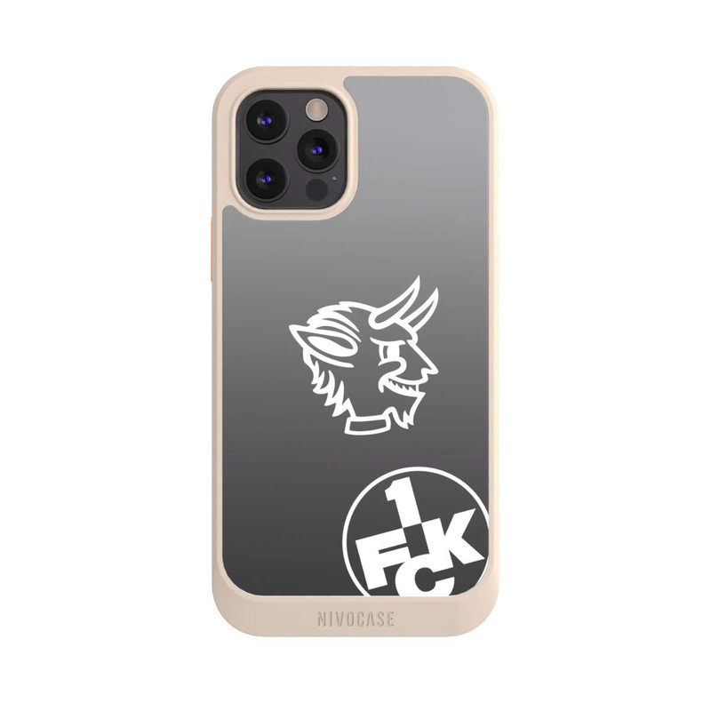 iPhone 12 Pro NIVOcore Teufelskopf FCK auf Schwarz