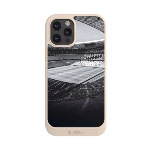 Apple iPhone 12 Pro NIVOcore Stadion FC Bayern - Black White