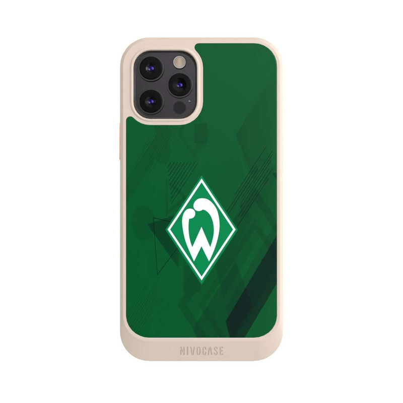 iPhone 12 Pro NIVOcore Grüne Grafikelemente - Werder Bremen