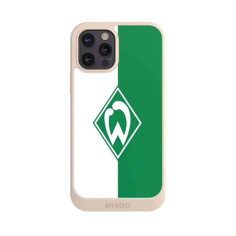 iPhone 12 Pro NIVOcore Weiß-Grün - Werder Bremen